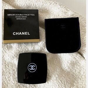 CHANEL Black Compact Mirror